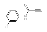 Carbonocyanidic amide,(3-chlorophenyl)- (9CI)结构式