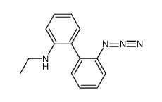 2-azido-2'-(ethylamino)biphenyl Structure