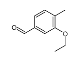 3-Ethoxy-4-methylbenzaldehyde结构式