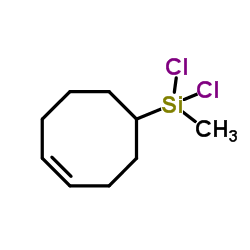 Dichloro[(4Z)-4-cycloocten-1-yl]methylsilane Structure