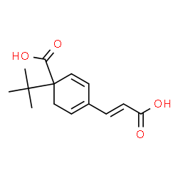 Benzoic acid, 4-(2-carboxyethenyl)-, 1-(1,1-dimethylethyl) ester, (E)- (9CI) Structure