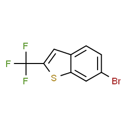 6-Bromo-2-(trifluoromethyl)benzo[b]thiophene Structure