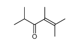 2,4,5-trimethyl-hex-4-en-3-one结构式