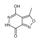 3-methyl-5,6-dihydro-[1,2]oxazolo[3,4-d]pyridazine-4,7-dione Structure