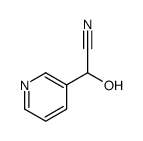2-hydroxy-2-pyridin-3-ylacetonitrile结构式