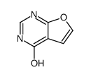 Furo[2,3-d]pyrimidin-4(1H)-one (9CI) Structure