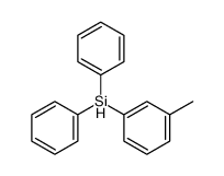 diphenyl(3-tolyl)silane结构式