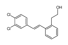 E-2-{2-[2-(3,4-dichlorophenyl)vinyl]phenyl}ethanol Structure