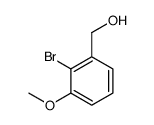 2-Bromo-3-methoxybenzyl alcohol structure