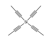 tetra(propyn-1-yl)silane Structure