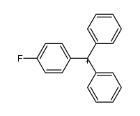 Diphenyl-[4-fluor-phenyl]-methyl Structure