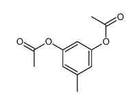 5-Methyl-1,3-phenylene diacetate结构式