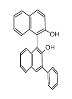 (R)-3-phenyl-2,2'-dihydroxy-1,1'-binaphthyl Structure