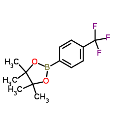 4,4,5,5-TETRAMETHYL-2-(4-(TRIFLUOROMETHYL)PHENYL)-1,3,2-DIOXABOROLANE picture