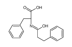beta-phenylpropionyl-L-phenylalanine Structure
