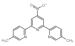 5,5''-dimethyl-4'-nitro-2,2':6',2''-terpyridine Structure