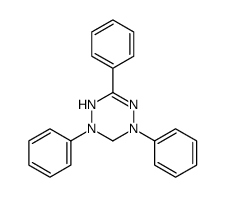2,4,6-triphenyl-1,3-dihydro-1,2,4,5-tetrazine Structure