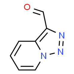 v-Triazolo[1,5-a]pyridine-3-carboxaldehyde (8CI) structure