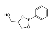 2-Phenyl-1,3,2-dioxaborolane-4-methanol结构式
