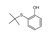 2-(tert-Butylthio)phenol结构式