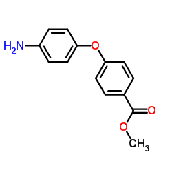 4-(4-氨基苯氧基)苯甲酸甲酯结构式