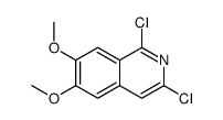 1,3-Dichloro-6,7-dimethoxyisoquinoline Structure