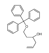 (3S)-1-trityloxyhex-5-en-3-ol Structure