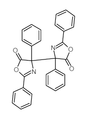[4,4'-Bioxazole]-5,5'(4H,4'H)-dione,2,2',4,4'-tetraphenyl-结构式