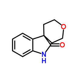 2',3',5',6'-Tetrahydrospiro[indoline-3,4'-pyran]-2-one Structure