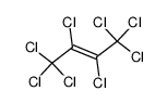 1,1,1,2,3,4,4,4-octachloro-but-2-ene Structure