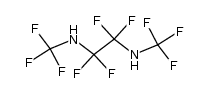 N,N'-bis-(trifluoromethyl)tetrafluoroethylene-1,2-diamine Structure