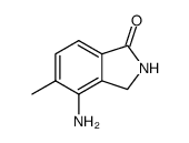 1H-Isoindol-1-one,4-amino-2,3-dihydro-5-methyl- structure