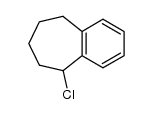 5-Chlor-6,7,8,9-tetrahydro-5H-benzocyclohepten结构式