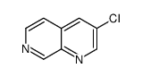 3-chloro-1,7-naphthyridine结构式