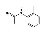 N'-o-tolyl-acetamidine结构式