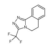 3-(Trifluoromethyl)-5,6-dihydro[1,2,4]triazolo[3,4-a]isoquinoline结构式