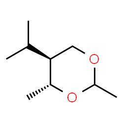 1,3-Dioxane,2,4-dimethyl-5-(1-methylethyl)-,(4R,5S)-rel-(9CI) Structure