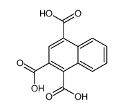 naphthalene-1,2,4-tricarboxylic acid结构式