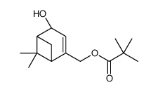 2,2-Dimethyl-propanoic Acid [(1R,5S)-4-Hydroxy-6,6-dimethylbicyclo[3.1.1]hept-2-en-2-yl]Methyl Ester picture