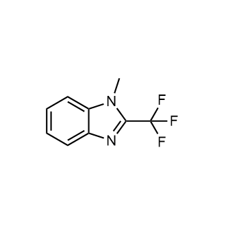 1H-Benzimidazole,1-methyl-2-(trifluoromethyl)-(9CI) Structure