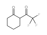 2-(2,2,2-Trifluoroacetyl)cyclohexanone Structure