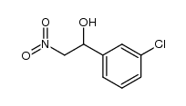 2-nitro-1-(3'-chlorophenyl)ethanol Structure