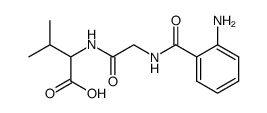 Anthranilyl-glyvalin Structure
