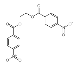 1,2-Ethanediol,1,2-bis(4-nitrobenzoate)结构式
