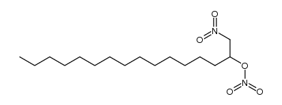 1-nitro-2-nitrooxy-hexadecane Structure