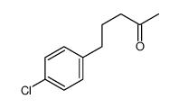5-(4-chlorophenyl)pentan-2-one结构式