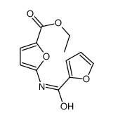 ethyl 5-(furan-2-carbonylamino)furan-2-carboxylate结构式