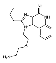 1-[2-(2-aminoethoxy)ethyl]-2-butylimidazo[4,5-c]quinolin-4-amine Structure
