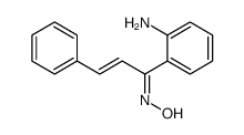 (NE)-N-[(E)-1-(2-aminophenyl)-3-phenylprop-2-enylidene]hydroxylamine结构式