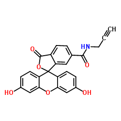 FAM alkyne, 6-isomer Structure